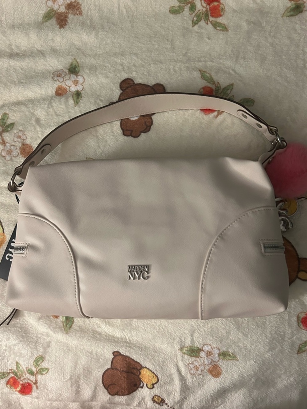 Madden NYC Women's Shoulder Bag with Wide Strap